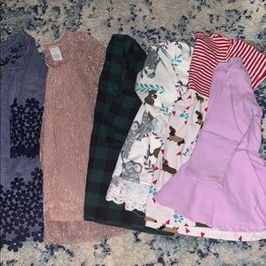 2T dresses (x6)